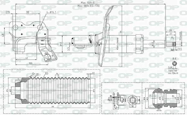SAB844631 Open Parts