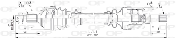 DRS640200 Open Parts