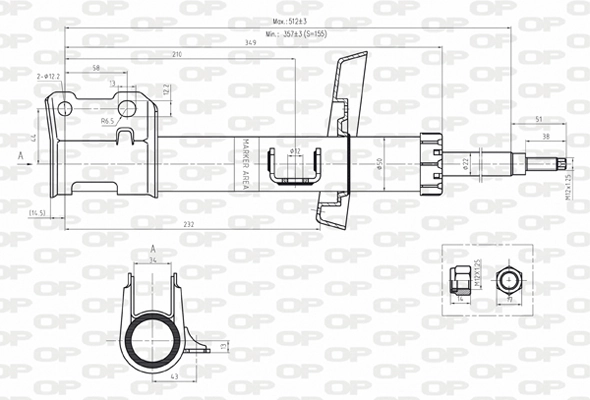 SAB812331 Open Parts