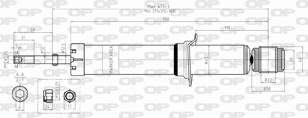 SAB833632 Open Parts