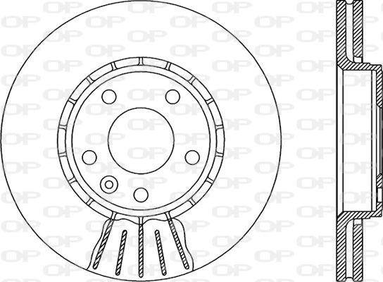 Disco de freno delantero Opel Vivaro  furgoneta comprar en España
