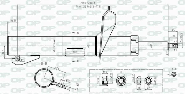 SAB840331 Open Parts