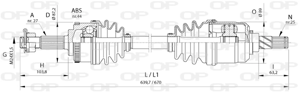 DRS637700 Open Parts