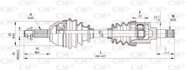 DRS632100 Open Parts