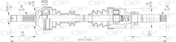 DRS614400 Open Parts