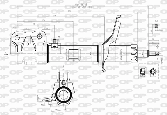 SAB832631 Open Parts