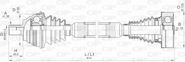 DRS641900 Open Parts