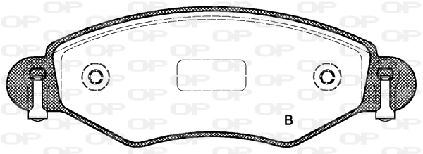 Pastillas traseras Magneti Marelli PF0410