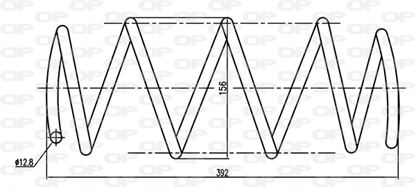 Muelle de suspensión eje delantero Renault Megane 2 LM0, LM1