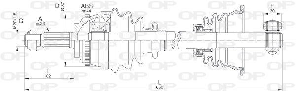 DRS611000 Open Parts