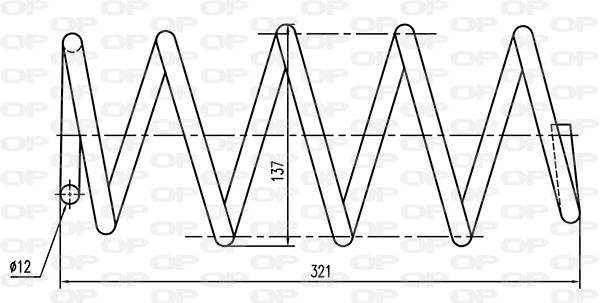 Comprar Muelle delantero Alfa Romeo Mito  955 a bajo precio
