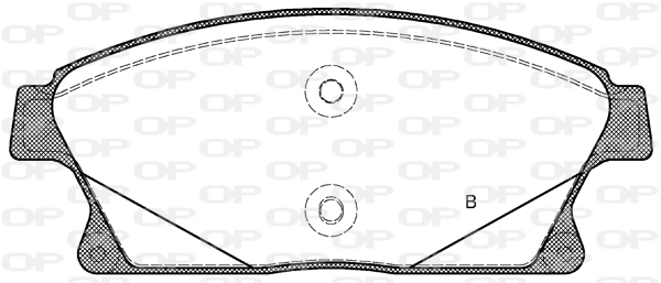 Pastillas de freno delanteras Opel Zafira P12