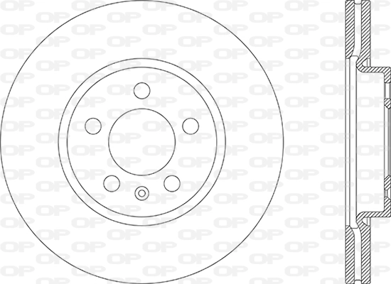 Disco de freno delantero Seat Ibiza V hatchback comprar en España