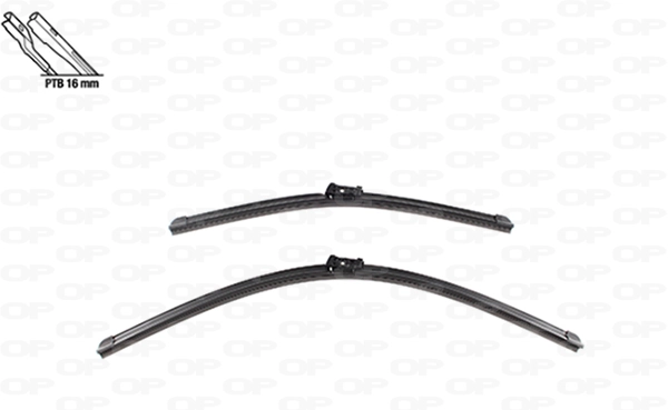 Comprar Juego de escobillas limpiaparabrisas delanteras, 2 piezas Volkswagen Golf VIII CD1, DA1 a bajo precio