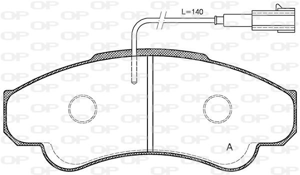 Comprar DP23024 Brembo Pastillas delanteras de freno