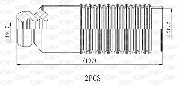 DCK511002 Open Parts