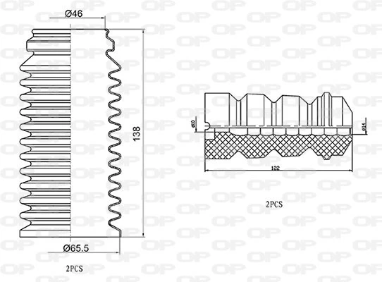 DCK507604 Open Parts