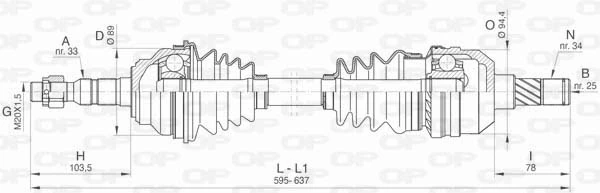 DRS644600 Open Parts