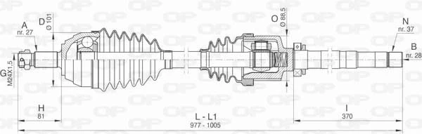 DRS643200 Open Parts
