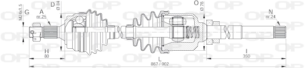 DRS613300 Open Parts