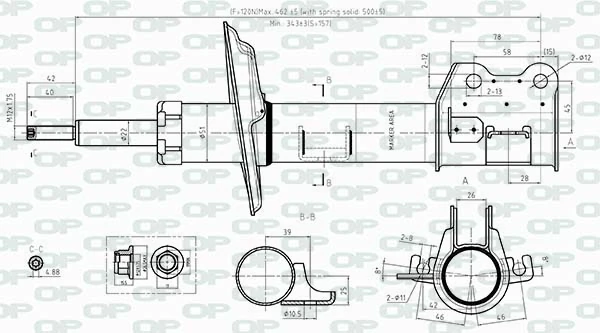 SAB837431 Open Parts