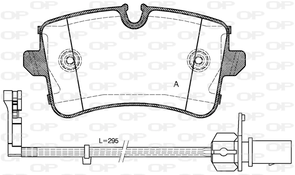 Pastillas traseras Audi A8  (4H2, 4H8, 4HC, 4HL)
