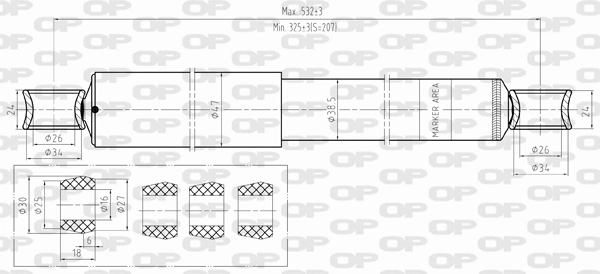 SAB844112 Open Parts