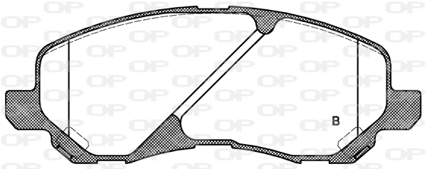 Comprar 04383950 Chrysler Pastillas delanteras de freno