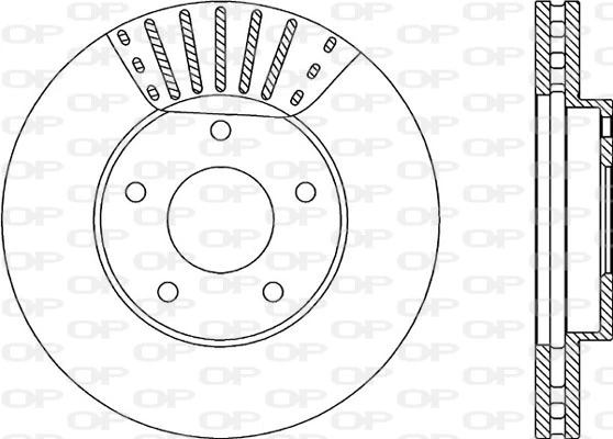Disco de freno delantero Nissan Almera  monovolumen comprar en España