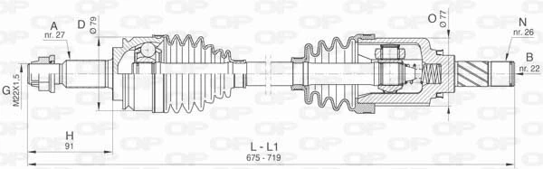 DRS641700 Open Parts