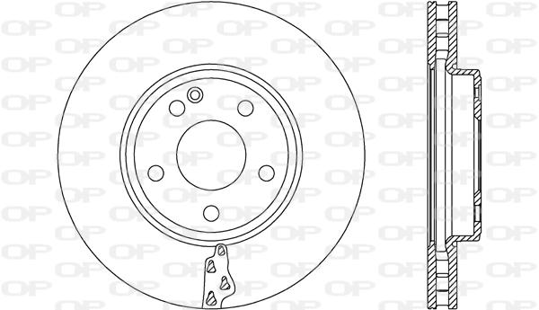 Disco de freno Mercedes A  (W176)
