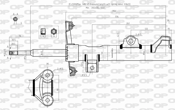 SAB845631 Open Parts