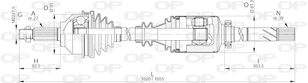 DRS623000 Open Parts