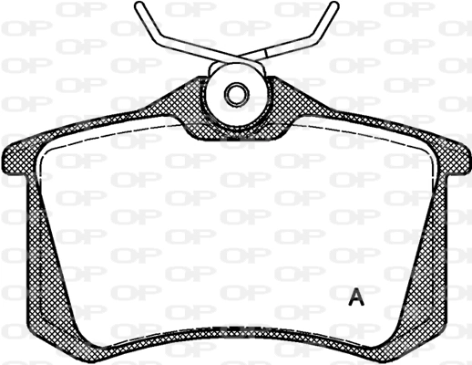 Pastillas de freno traseras DP68022 Brembo