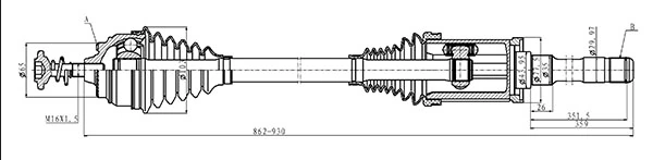 DRS648700 Open Parts