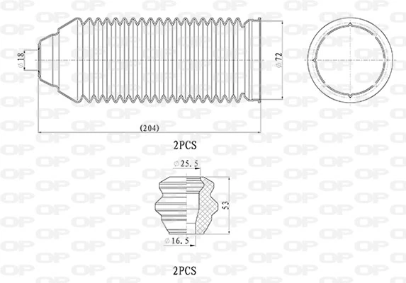 DCK505104 Open Parts