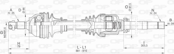 DRS643900 Open Parts