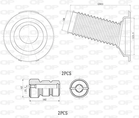 DCK501604 Open Parts