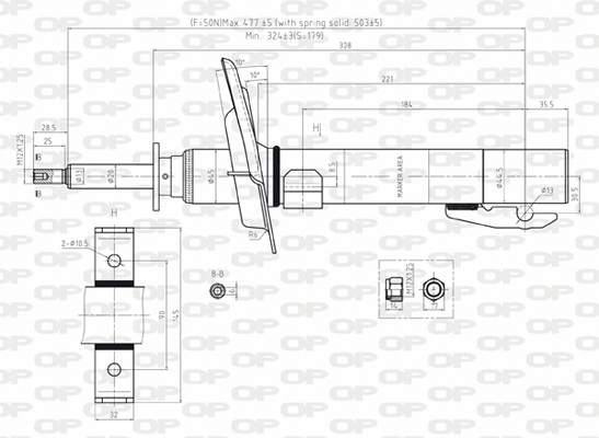 SAB809611 Open Parts