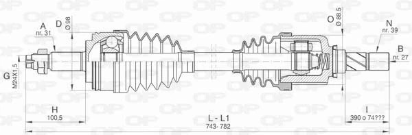 DRS642900 Open Parts