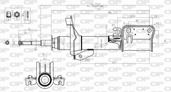 SAB832731 Open Parts