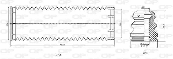 DCK505604 Open Parts