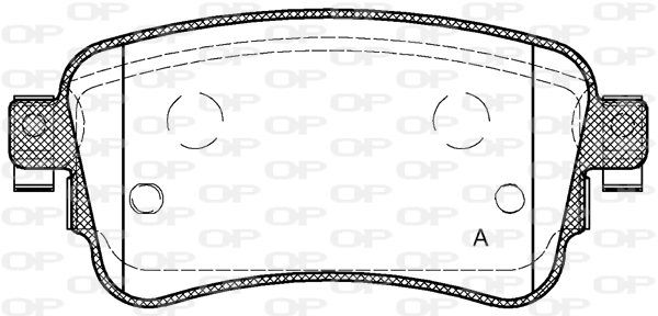 Comprar Pastillas de freno traseras de disco Opel Vivaro  K0 a bajo precio