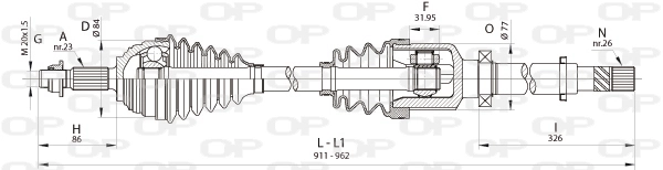 DRS640100 Open Parts