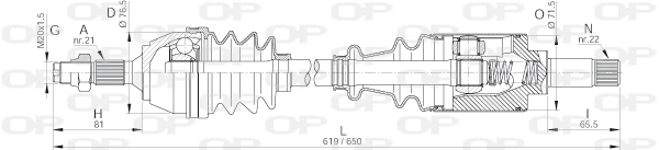 DRS608600 Open Parts