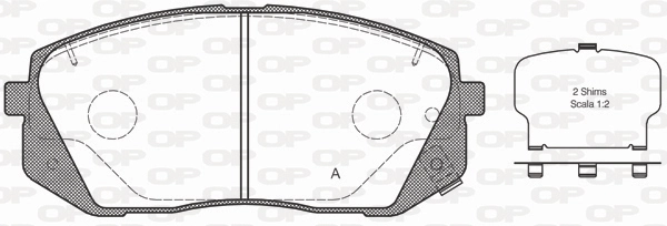 Comprar Pastillas de freno delanteras de disco Hyundai Sonata VII LF a bajo precio