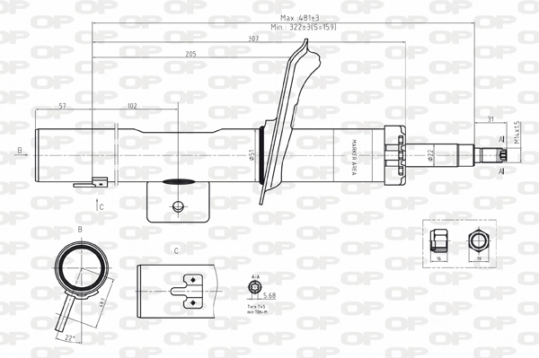 SAB818431 Open Parts