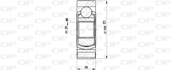 CVJ539920 Open Parts