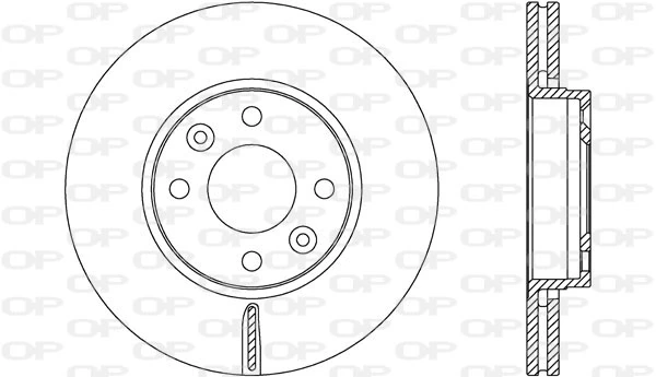 Disco de freno para Smart FORFOUR 453
