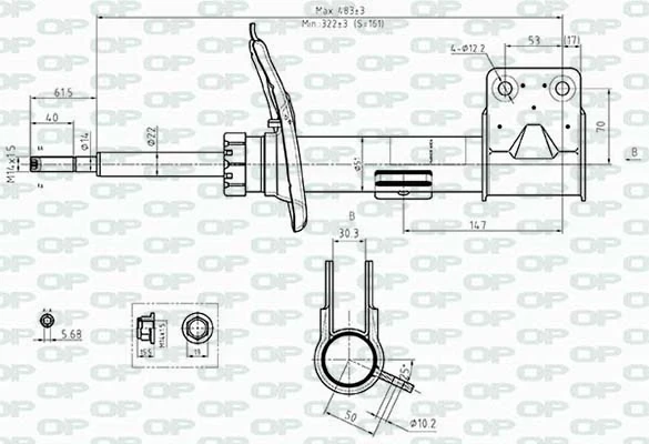 SAB848231 Open Parts